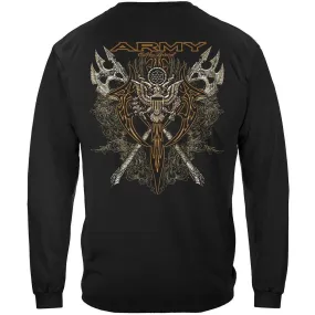 Army Axes Gold Tribal Premium Long Sleeve