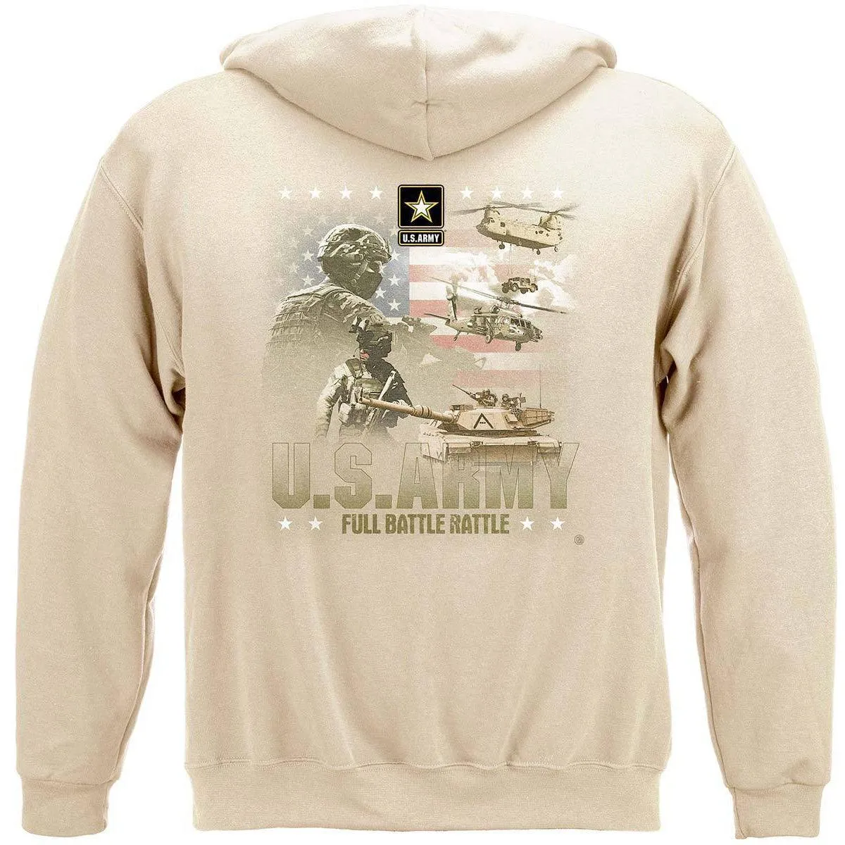 Army Full Battle Rattle T-Shirt