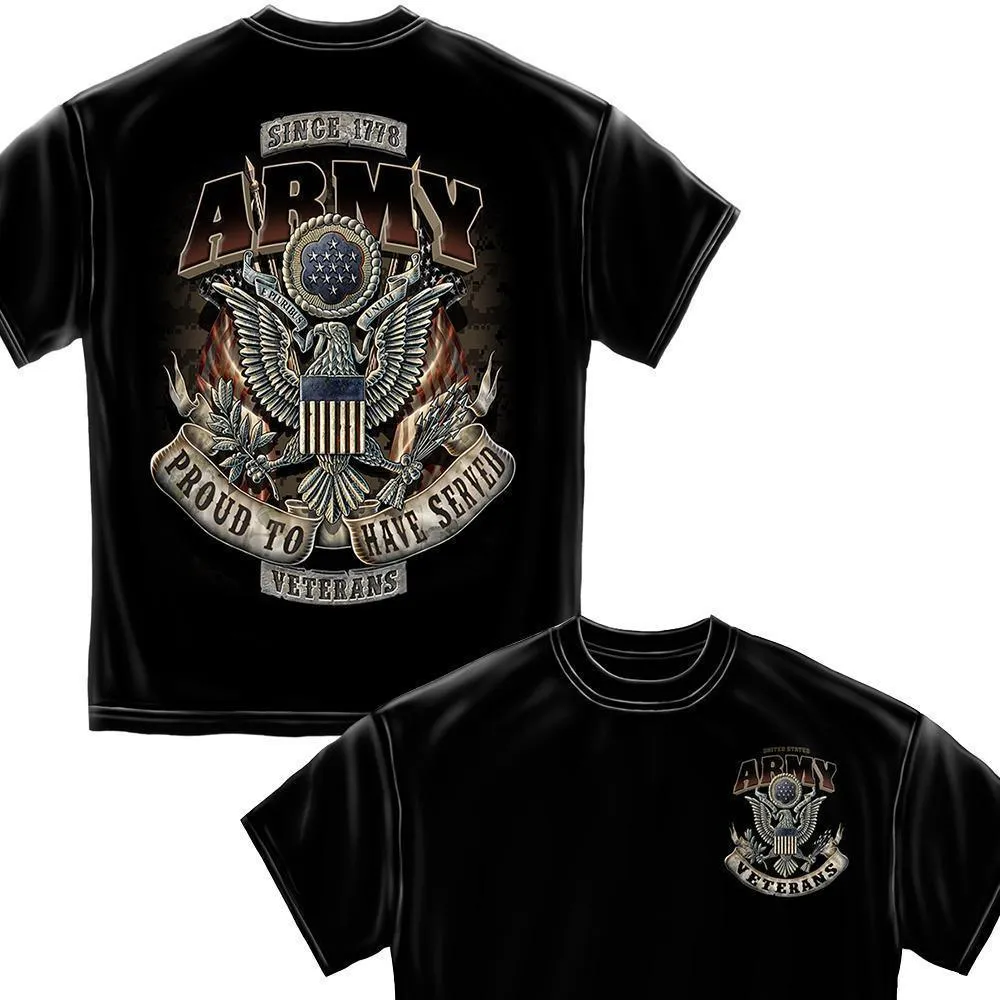 ARMY Proud To Have Served T-Shirt