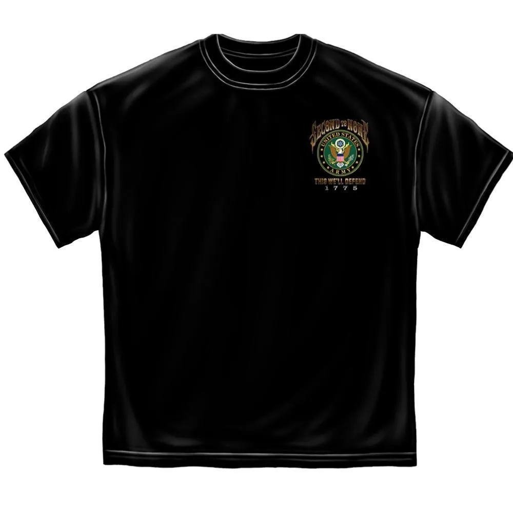 Army Second To None Long Sleeve with Army Insignia