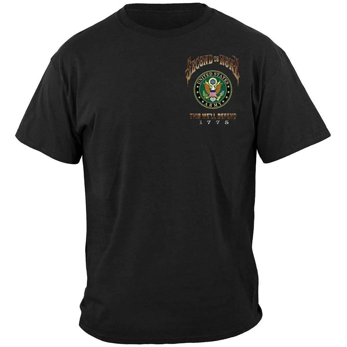 Army Second To None Long Sleeve with Army Insignia