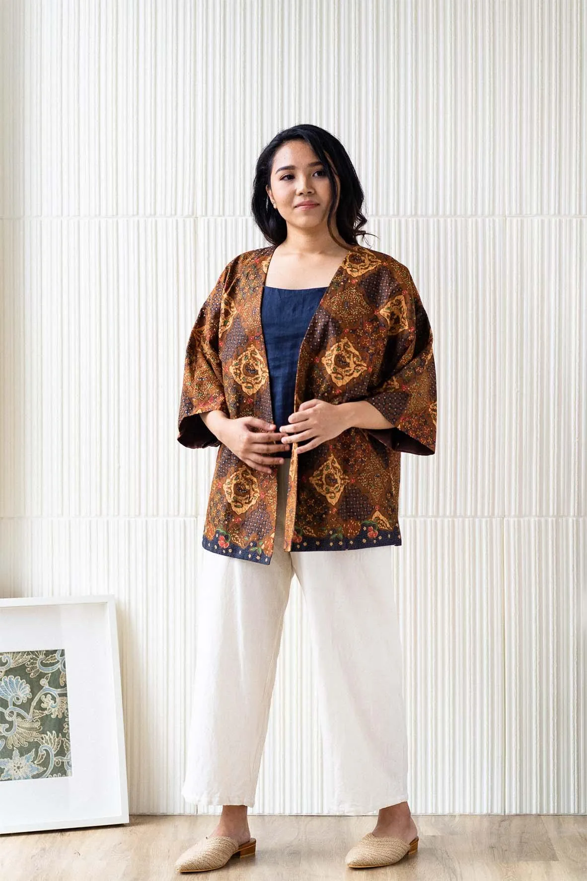 Asmarani Batik Open Jacket