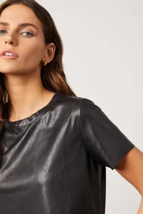 Bailey 44 Haven Vegan Leather Top in Black