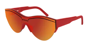 Balenciaga Sunglass Unisex Red Red BB0004S-003