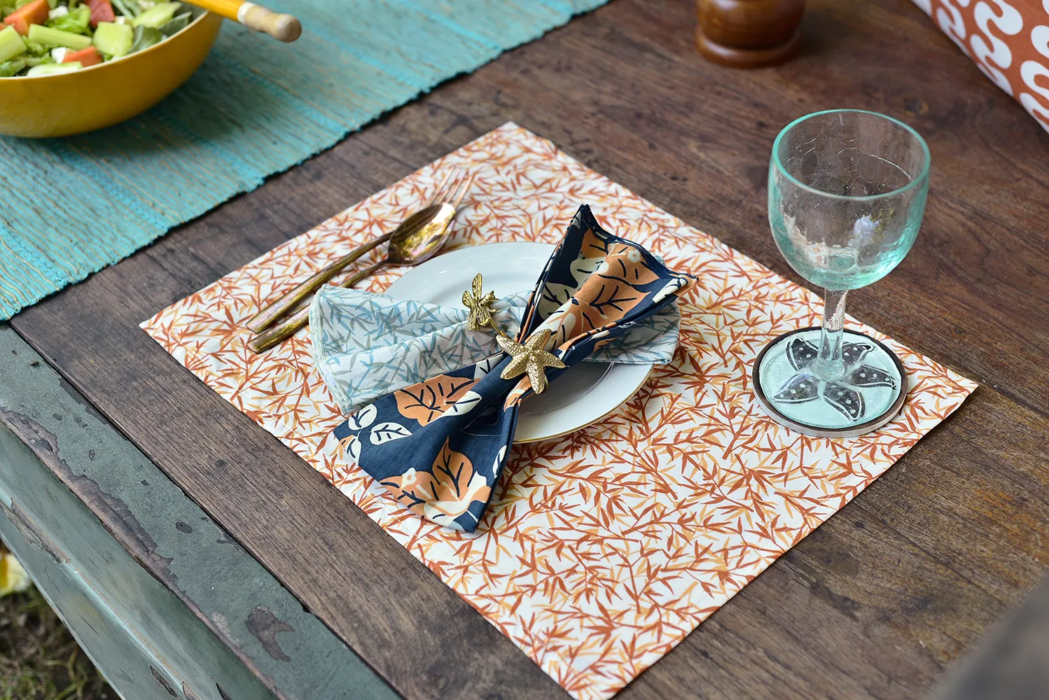 Bamboo Spice Placemat, Set of 4