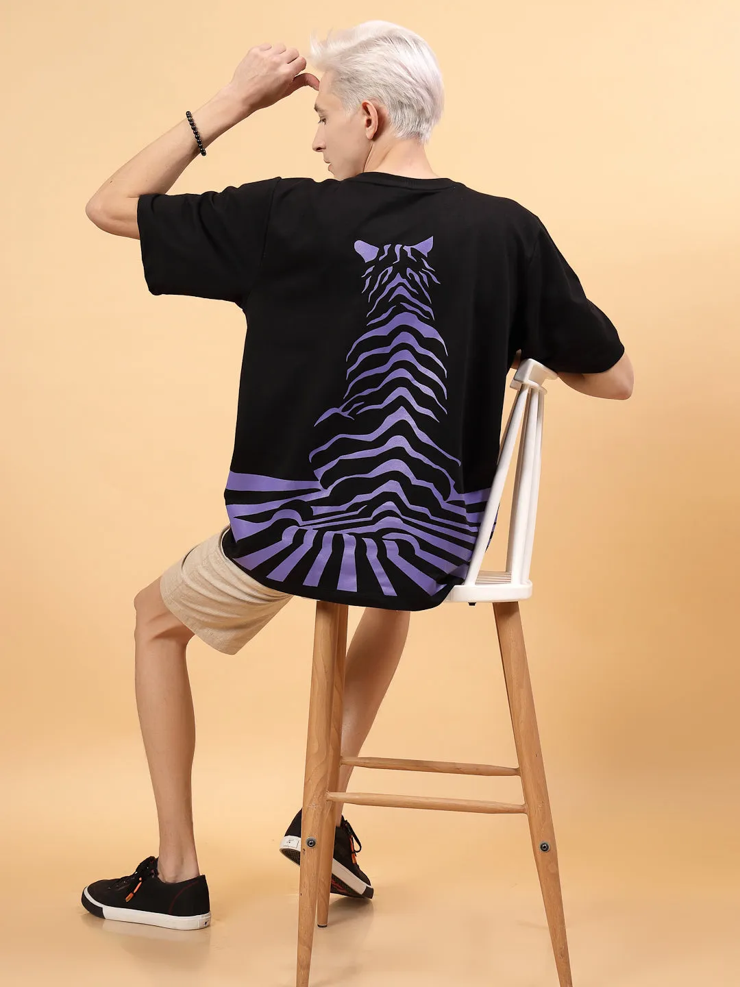 Bold Quirky Prints Men's Oversized Terry Tees