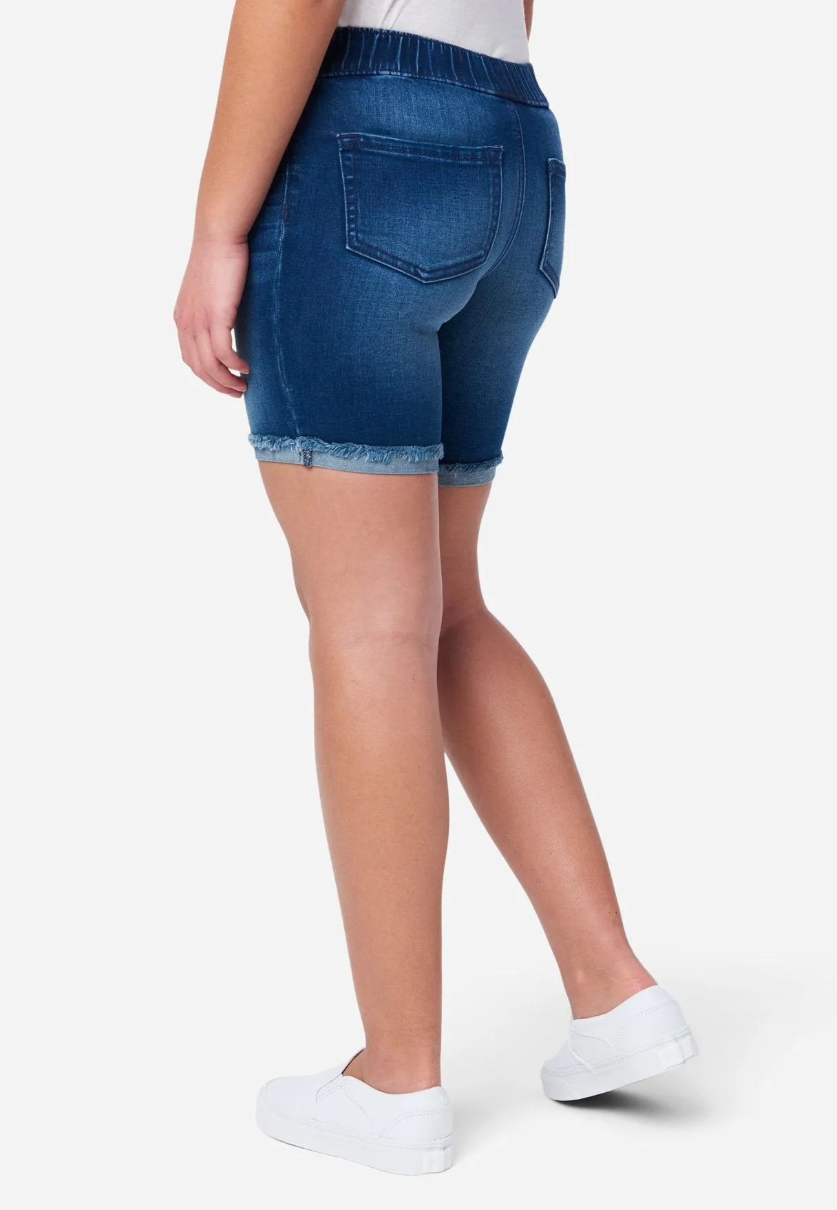 Denim Bermuda Shorts