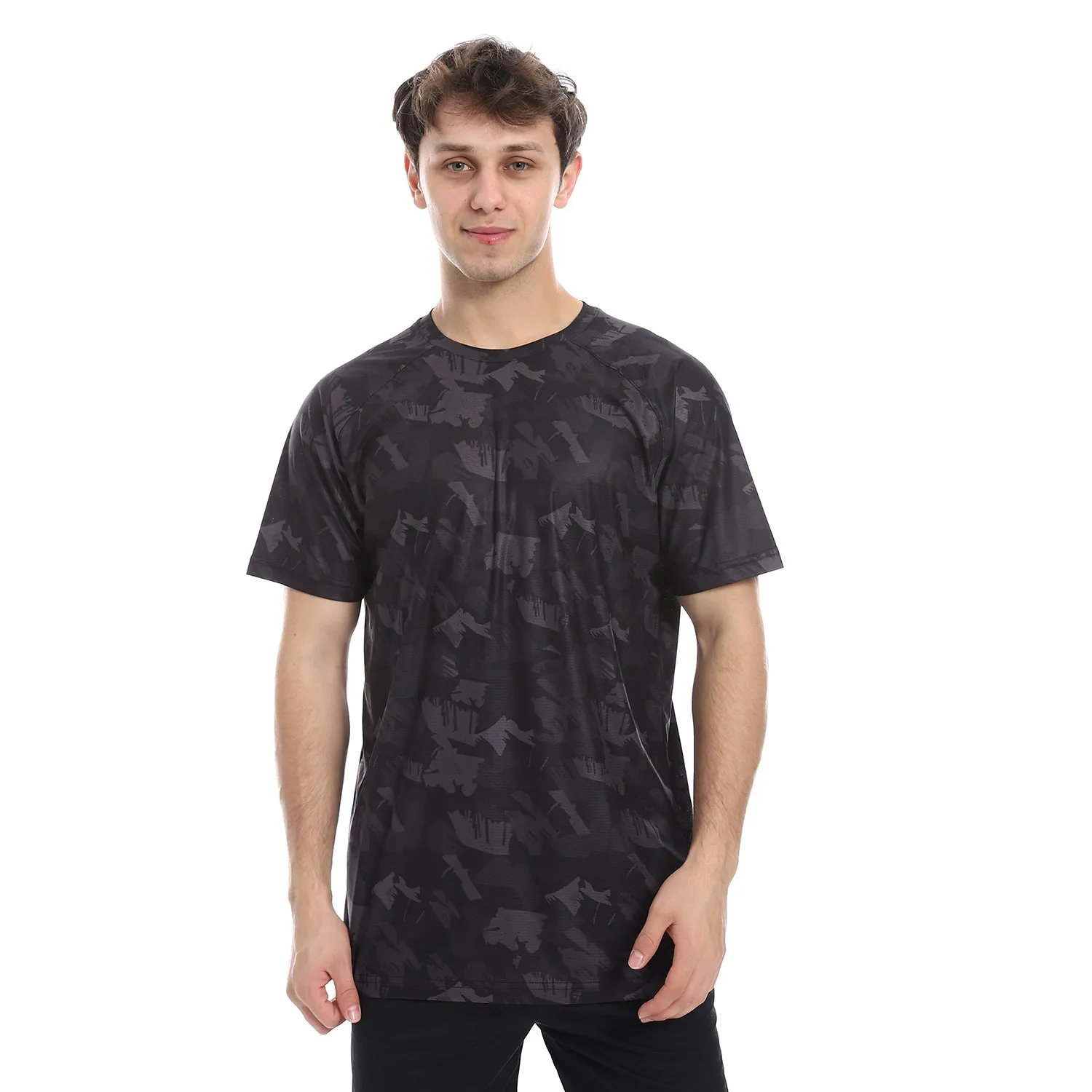 Diadora Men Sports Printed T-Shirt