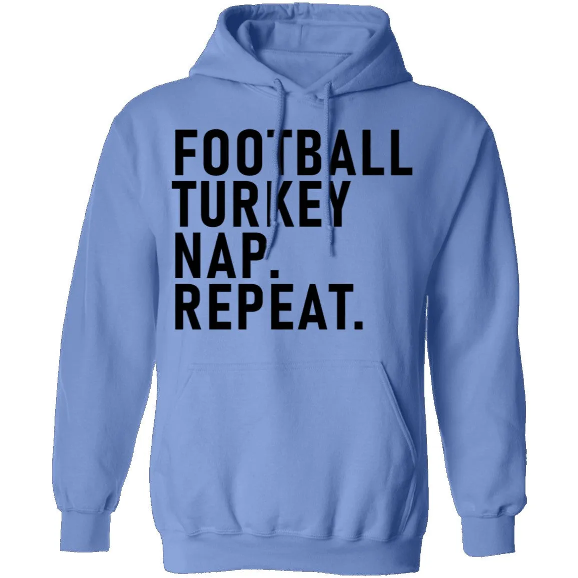 Football Turkey Nap Repeat T-Shirt