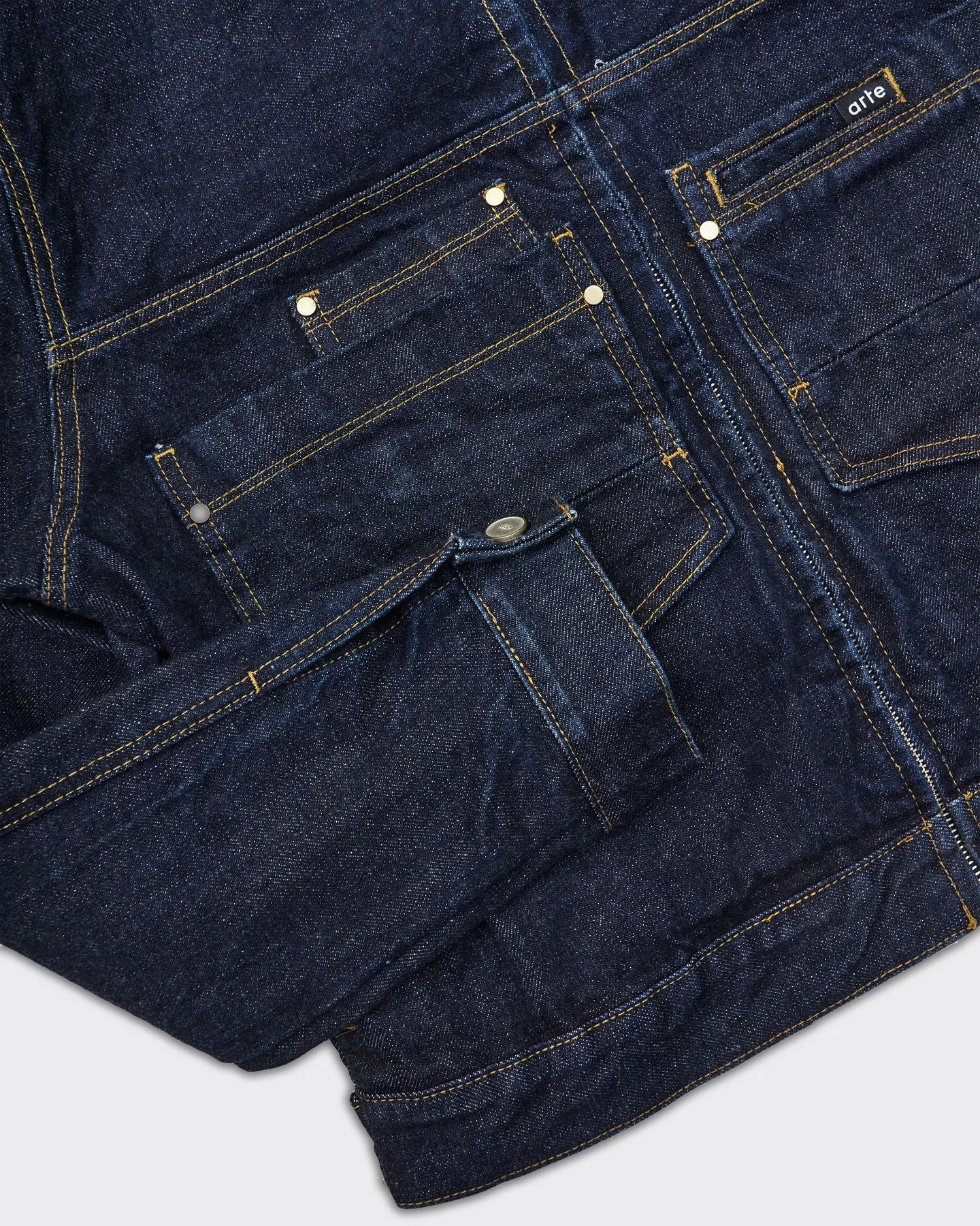 Giacca Raw Denim Blu