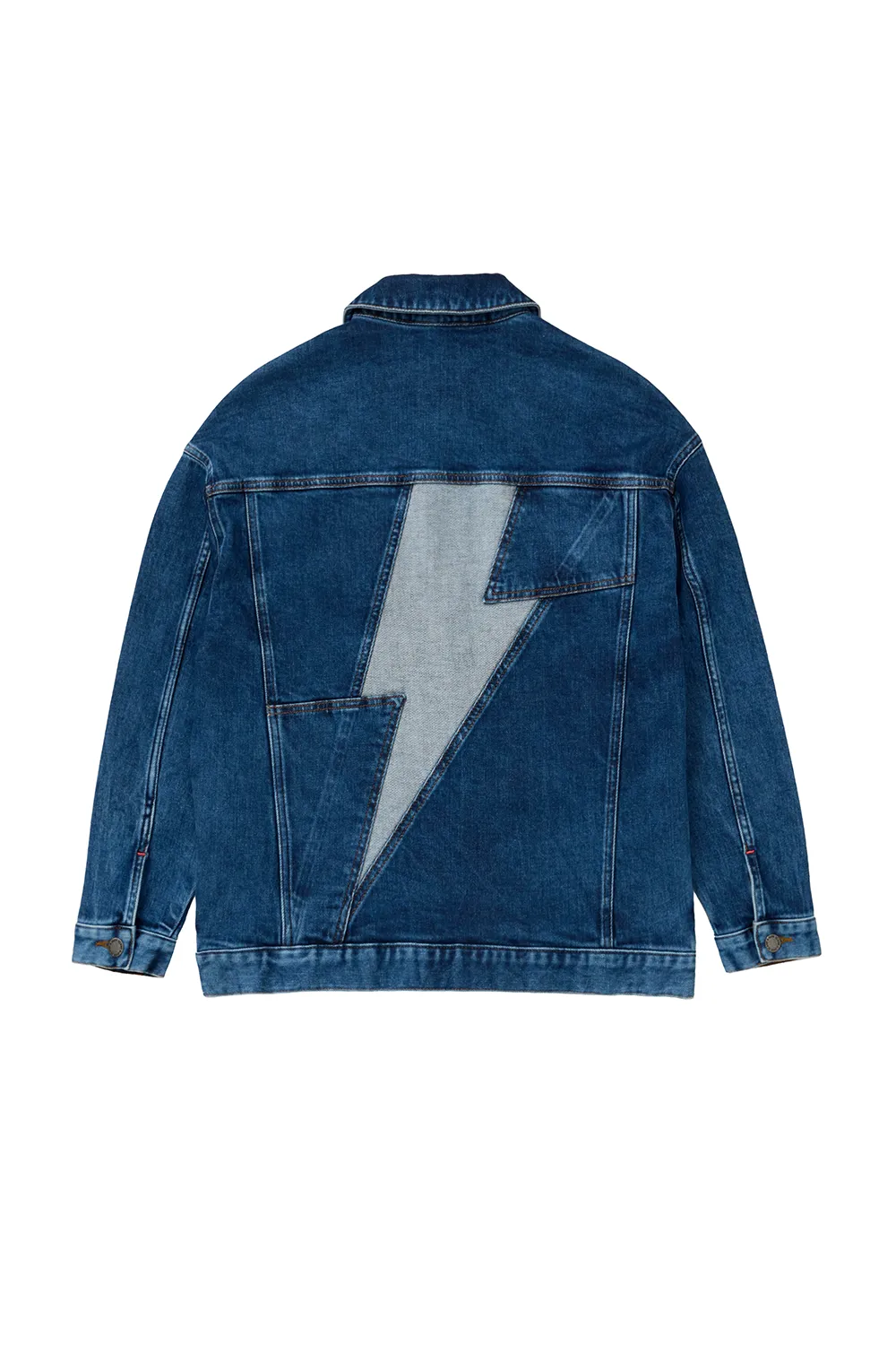 Indigo Wash Oversized Denim Jacket