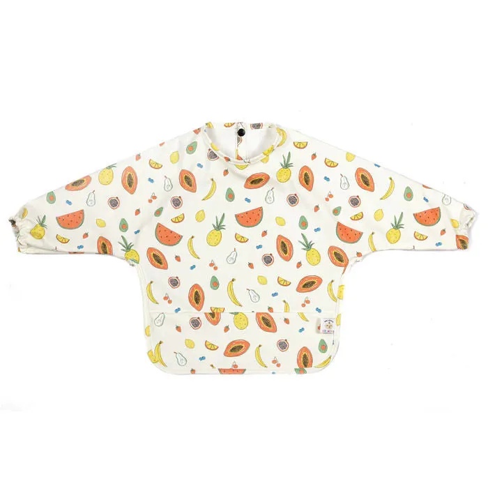 Izimini Sleeved Bib - Clementine