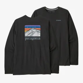 Men's Long-Sleeved Line Logo Ridge Responsibili-Tee®