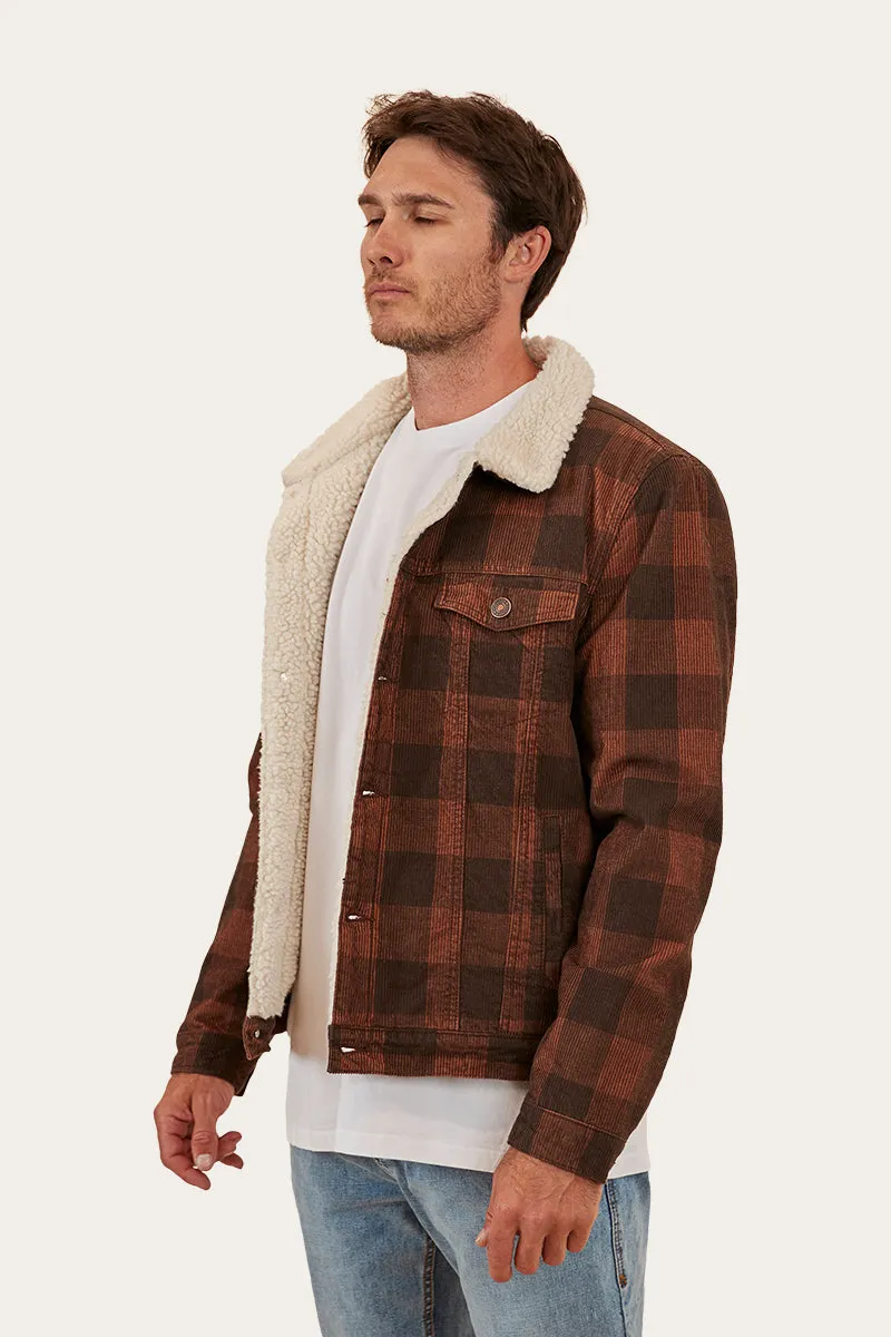 Milawa Mens Corduroy Jacket - Copper