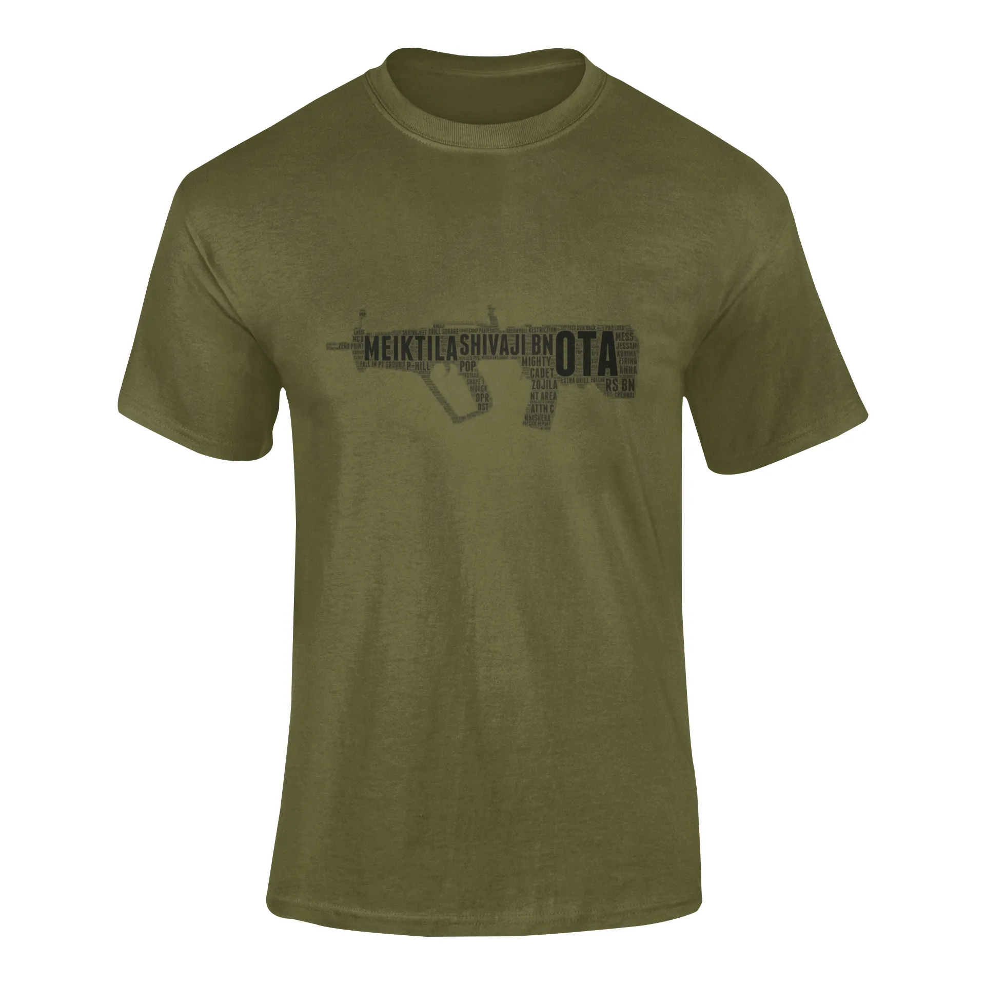 OTA T-shirt - Word Cloud Meiktila - Tavor (Men)