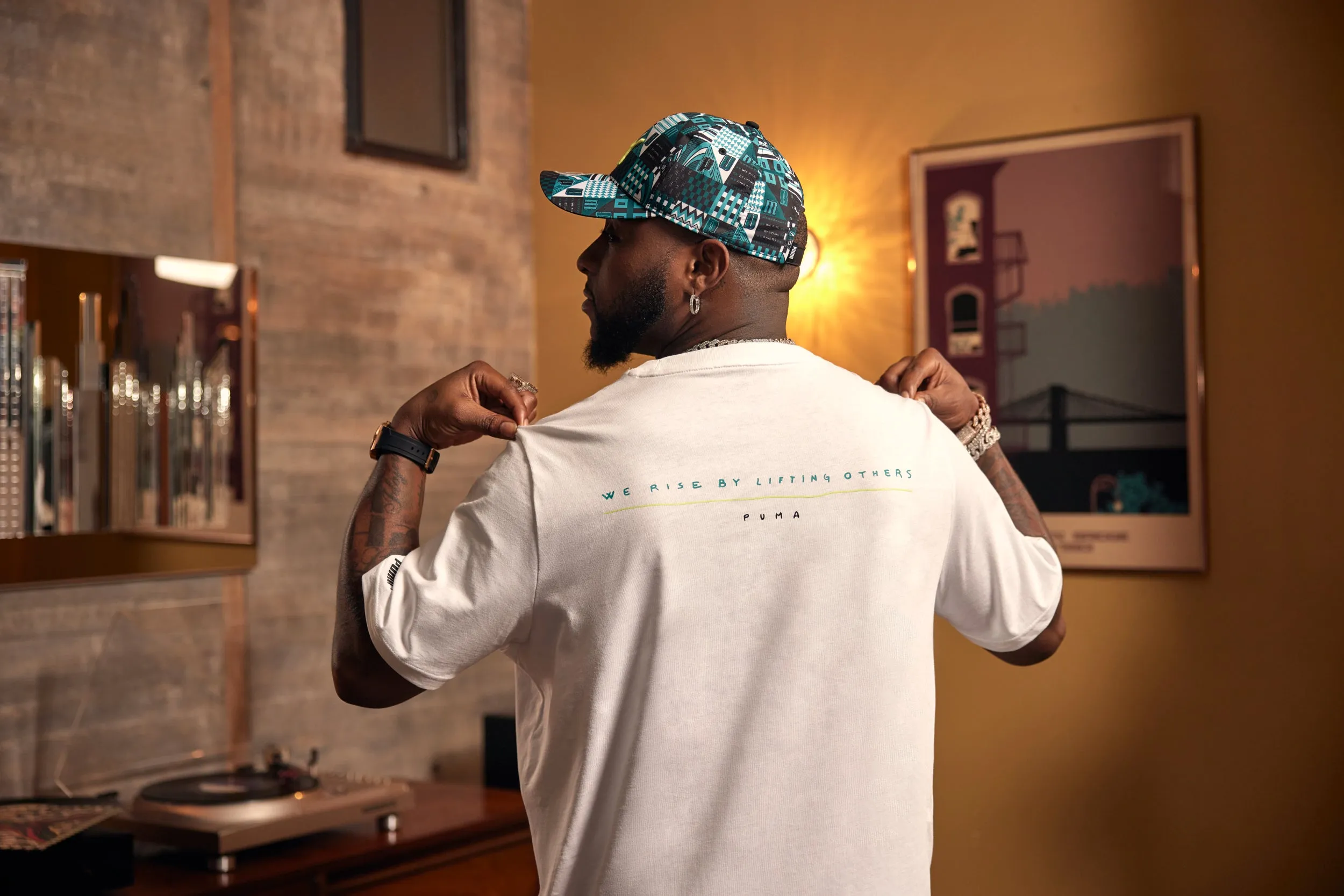 PUMA x Davido Logo Tee