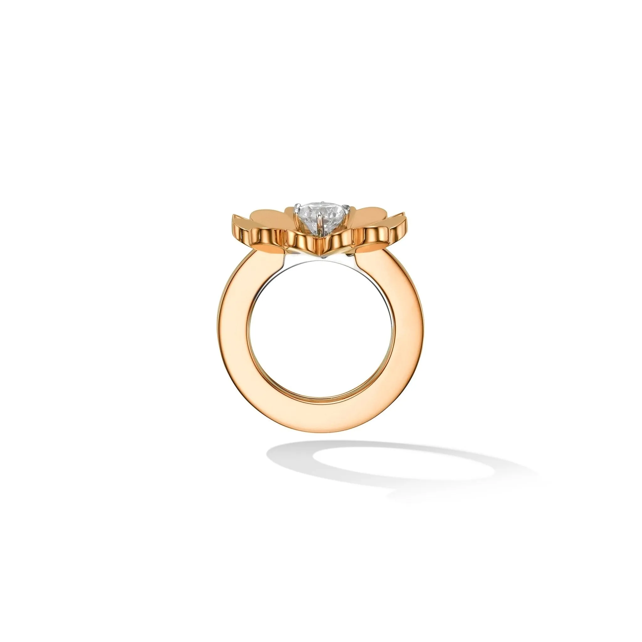 Rose Gold Endless TU Engagement Ring Enhancer