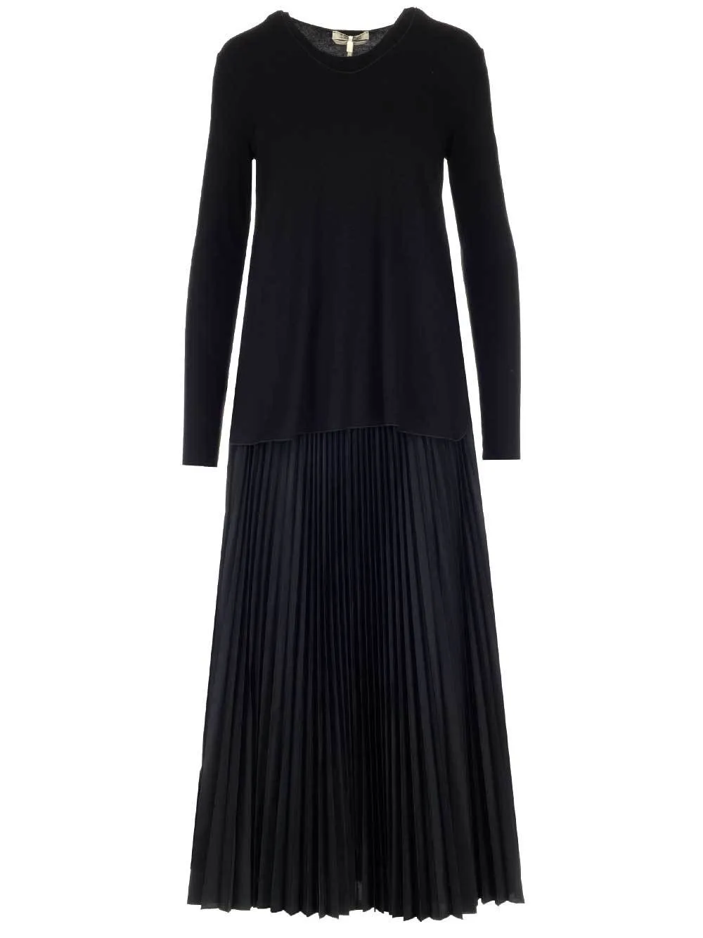 'S Max Mara Long Sleeved Pleated Dress  all