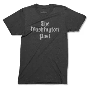 The Washington Post Logo T-shirt (charcoal)