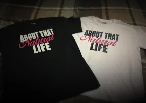 Women - About That Natural Life T-Shirt - Black